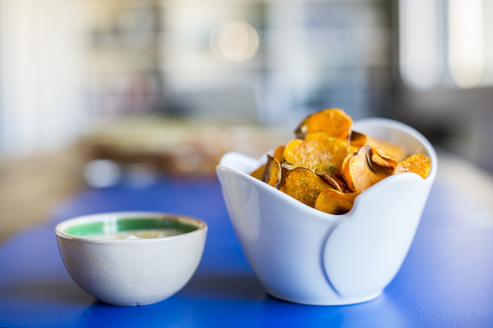 Chips de Boniato al Horno